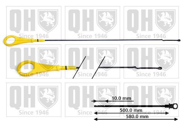 Sonda (indicador) do nível de óleo no motor Ford Kuga II CBS